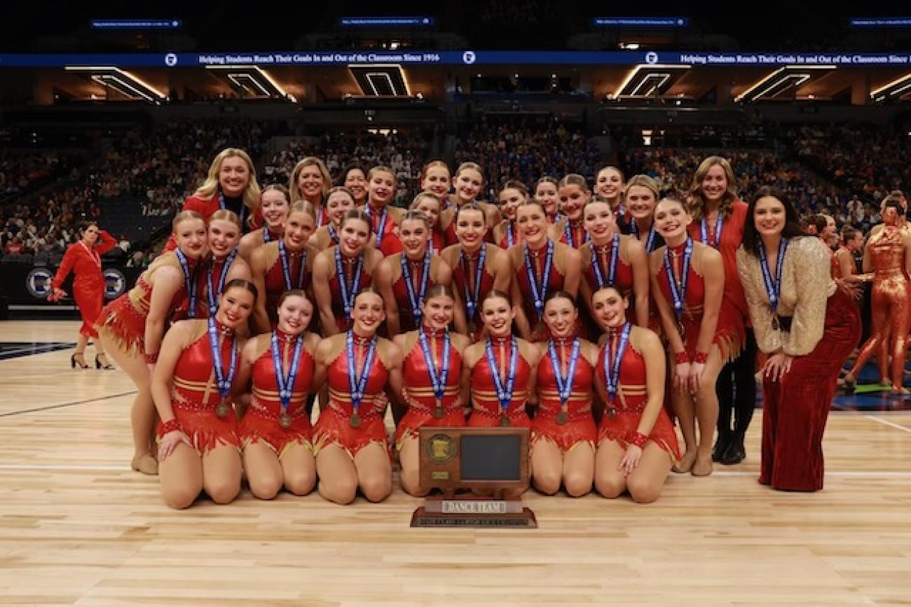 Dance Team State Tournament, 2023 St. Cloud Cathedral, Eastview